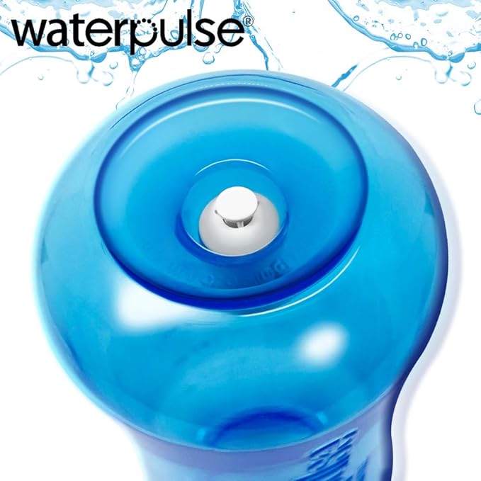 WATERPULSE Neti Pot, Neti Pot Sinus Rinsing,300ml Neti Pot Sinus Rinsing Kit with Thermometer Sticker for Adult & Kid BPA Free (300ml)